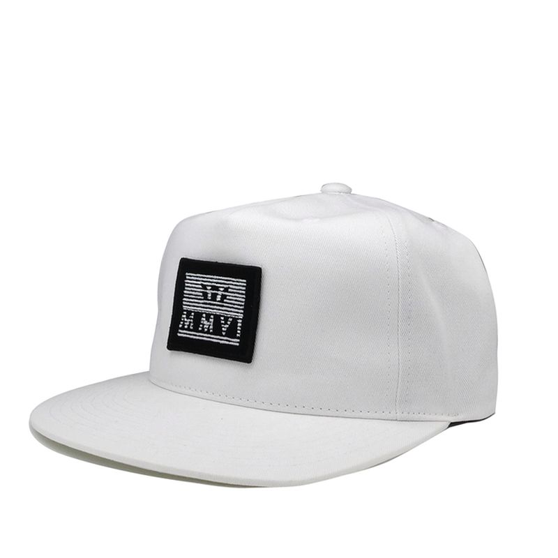 Supra Crown Jewel Patch Slider Hüte - Weiß XHQ12054